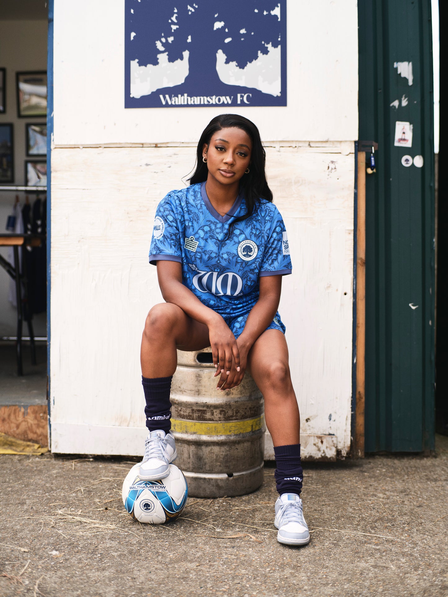 Walthamstow FC x William Morris Gallery Football Home Shorts - Wood Street Walls Store
